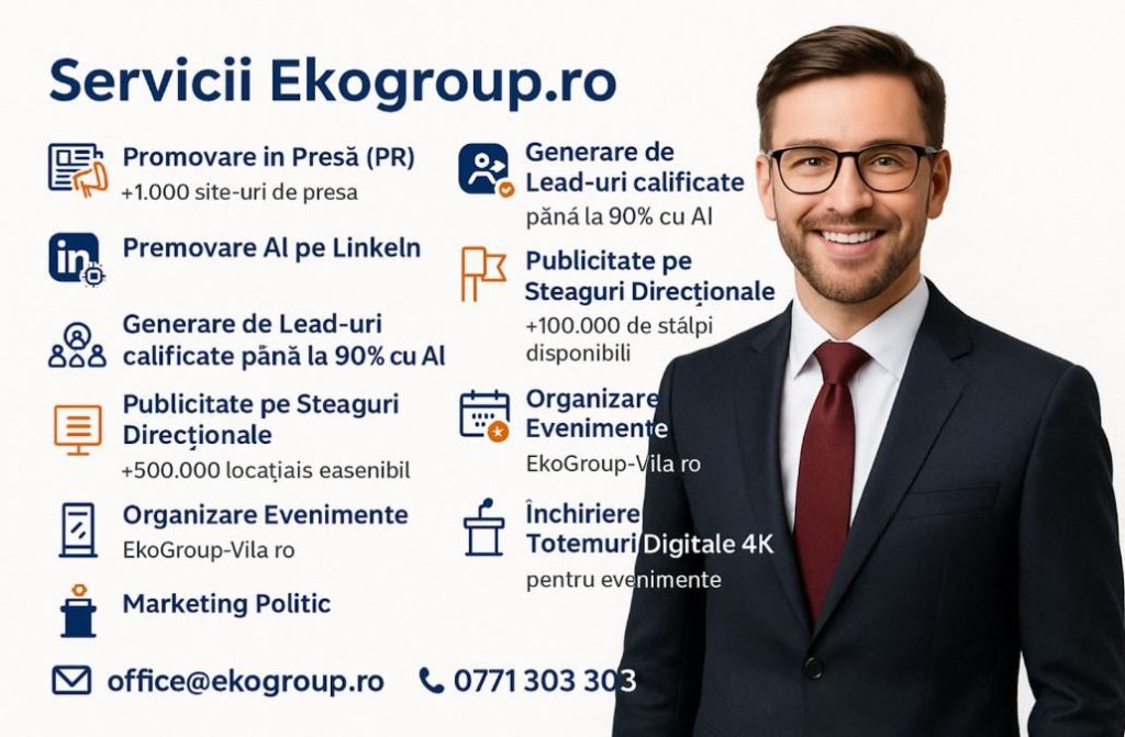 Cum te ajută LinkedIn, aplicația EkoGroup de generare leaduri calificate până la 90% de pe LinkedIn